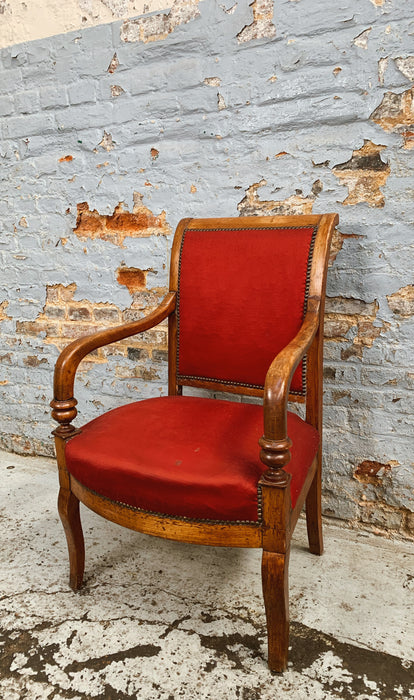 Fauteuil en noyer