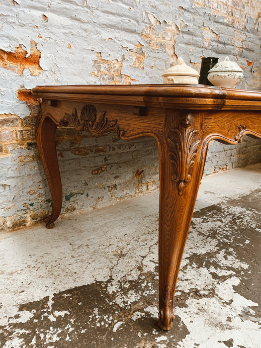 Neo-rustic table