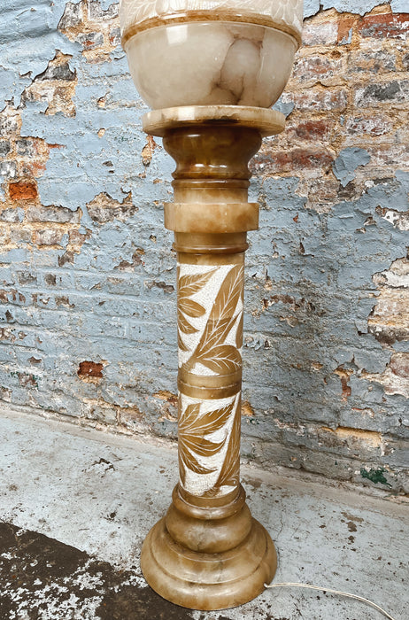 Alabaster lamp