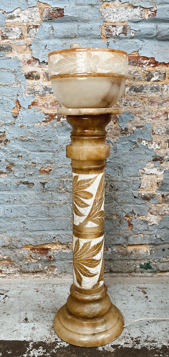 Alabaster lamp