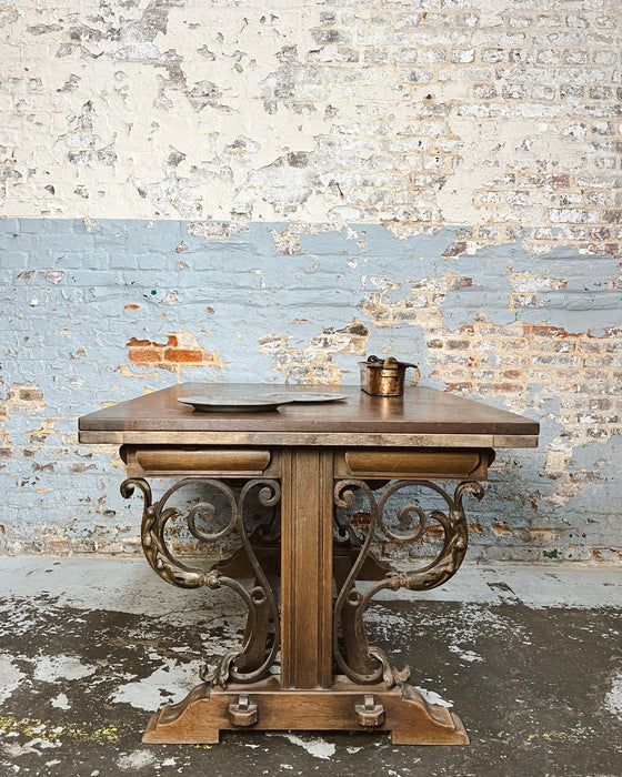 Wrought iron table