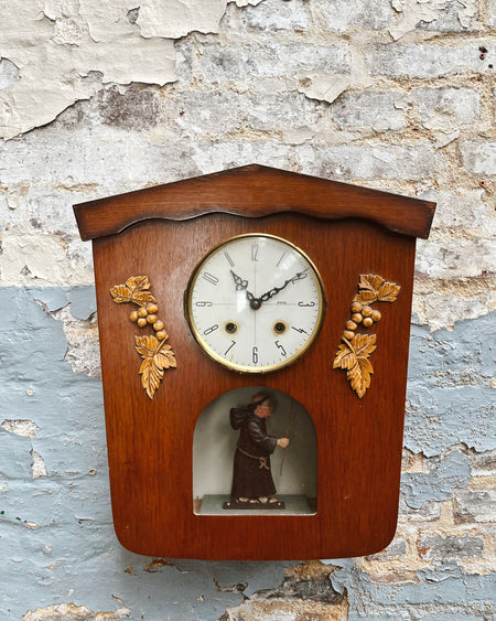 Broc'Antic - ✨Très rare horloge mécanique, carillon